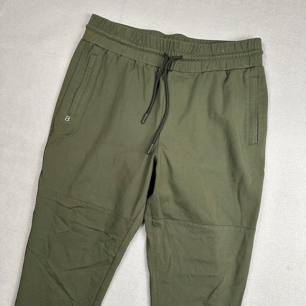 BYLT Premium Basics Everyday Joggers Dark Olive Green Mens Size Large